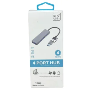T-3622 USB 4-Port HUB (2-in-1) 